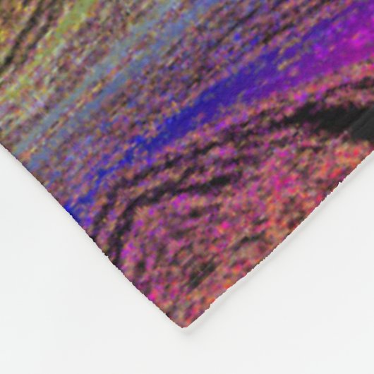 Reflected Lotus 15 Fleece Deken (Hoek)