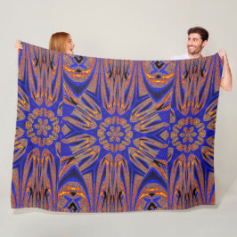 Reflected Lotus 9 Fleece Deken