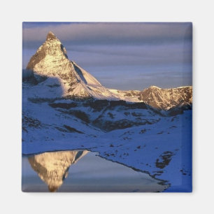Reflected Matterhorn, Zwitserland Magneet