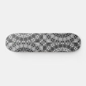 Reflecteer Mandala-raster Persoonlijk Skateboard (Horizontaal)