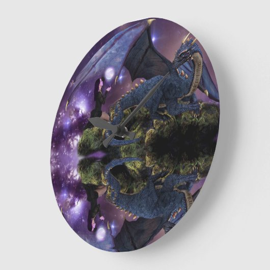 Reflecteert een Drakenpool Grote Klok (Hoek)