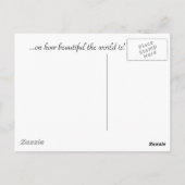 Reflecteren Briefkaart (Achterkant)