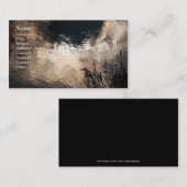 Reflecteren op zonsondergang - Visitekaartjes (Voorkant / Achterkant)