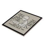 Reflecteren Tegeltje (Zijkant)