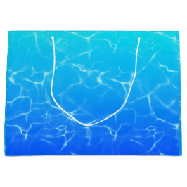 reflecterend blauw water groot cadeauzakje