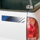 Reflecterend Kantoor blok Bumpersticker (Op Truck)