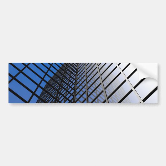 Reflecterend Kantoor blok Bumpersticker (Voorkant)