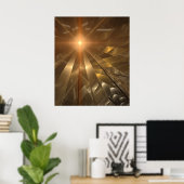 'reflecterend licht' poster (Thuiskantoor)