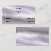 Reflecterend metaal - visitekaartje (Voorkant / Achterkant)