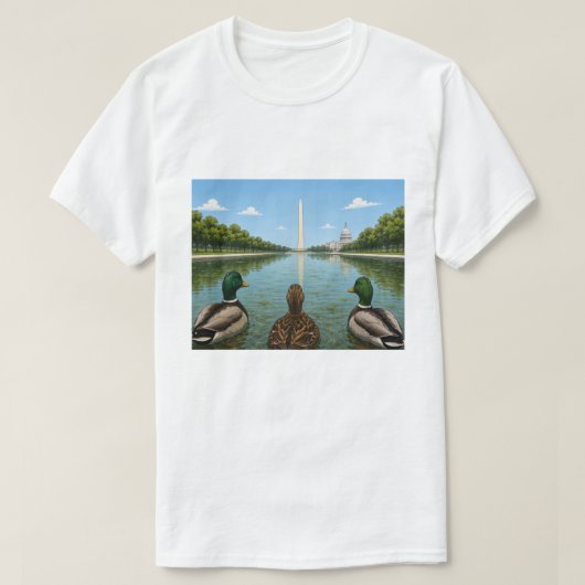 REFLECTEREND VIJVER T-SHIRT (Design voorkant)