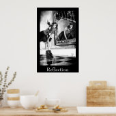Reflecterende afdruk poster (Keuken)