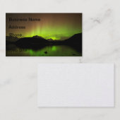 Reflecterende Aurora Visitekaartje (Voorkant / Achterkant)