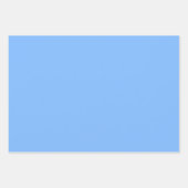 Reflecterende Blauwe Golven Moderne Abstracte Ontw Inpakpapier Vel (Voorkant 3)