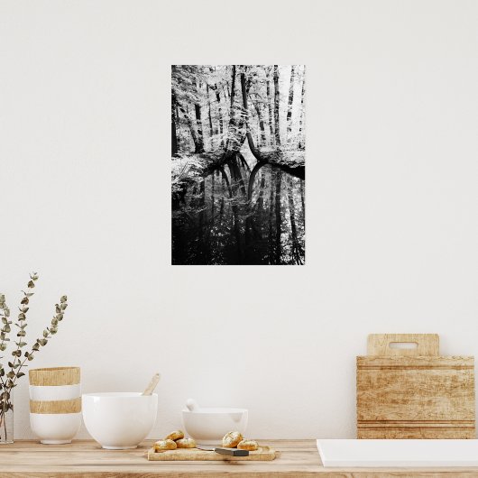 Reflecterende contrastwapens Poster (Keuken)