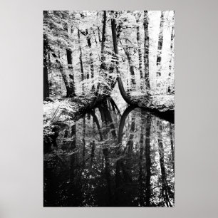 Reflecterende contrastwapens Poster