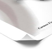 "Reflecterende creatie", glanzend Poster (Hoek)