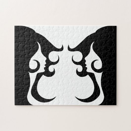 Reflecterende Deco Mod Woman Legpuzzel (Horizontaal)