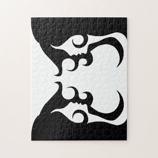 Reflecterende Deco Mod Woman Legpuzzel (Verticaal)