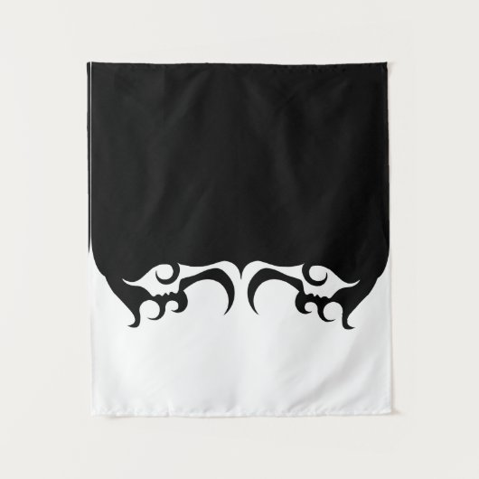 Reflecterende Deco Mod Woman Tapestry Wandkleed (Voorkant)