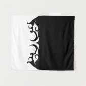 Reflecterende Deco Mod Woman Tapestry Wandkleed (Voorkant (horizontaal))