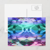 Reflecterende droom briefkaart (Voorkant / Achterkant)