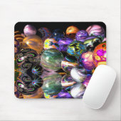 Reflecterende fractale bollen muismat (Met muis)