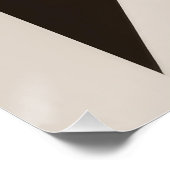 reflecterende harmonie perfect poster (Hoek)