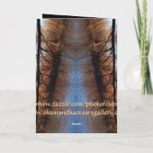 Reflecterende Lake Shore Kaart (Achterkant)