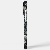 Reflecterende Moonlit Wolf kunstwerk Case-Mate iPhone Case (Achterkant / Links)