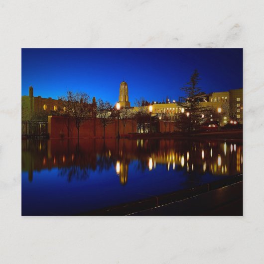 Reflecterende Pool Temple Square Briefkaart (Voorkant)