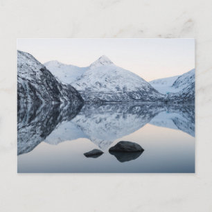 Reflecterende Portage Lake Briefkaart