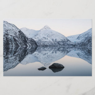 Reflecterende Portage Lake Briefpapier