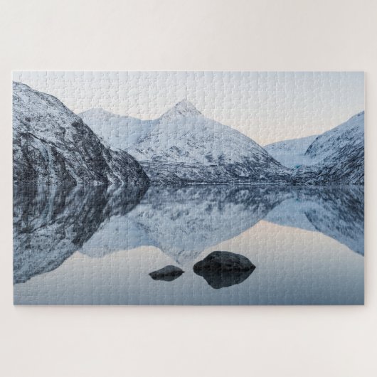 Reflecterende Portage Lake Legpuzzel (Horizontaal)