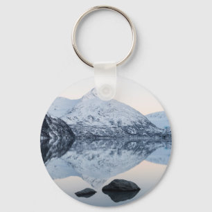 Reflecterende Portage Lake Sleutelhanger