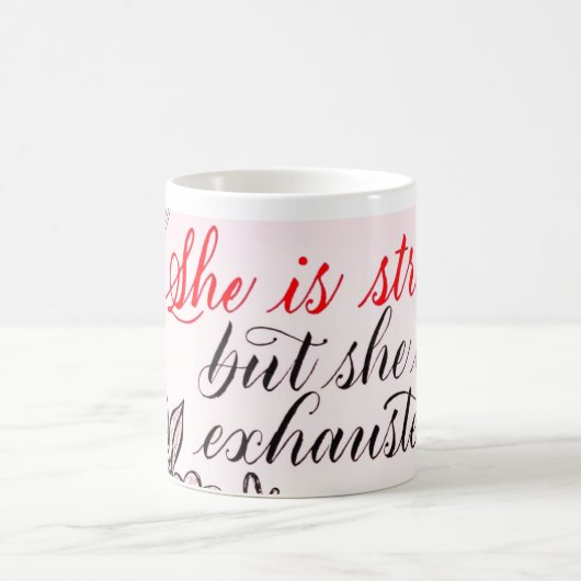 Reflecterende quote koffiemok (Center)