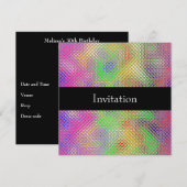 Reflecterende Rainbow 30e verjaardagsfeest Kaart (Voorkant / Achterkant)