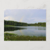 Reflecterende regenboog - Marshall Lake Briefkaart (Voorkant)