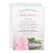 Reflecterende Roze Roze Elegant Baby Girl Shower