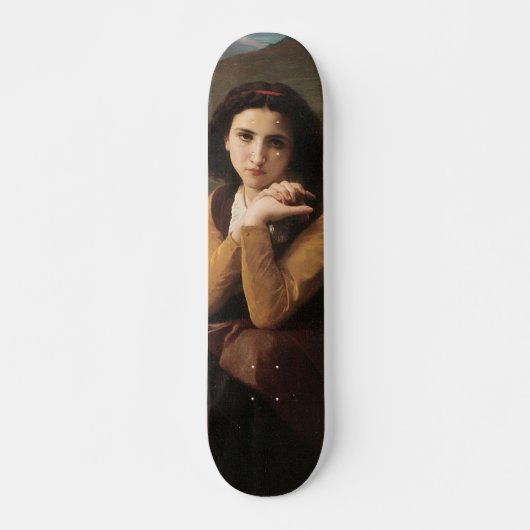 Reflecterende schoonheid (Mignon Pensive) 1869 Bou Skateboard (Voorkant)