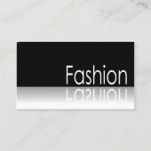 Reflecterende tekst - Mode - Visitekaartje (Voorkant)