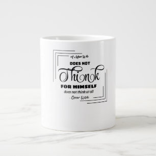 reflecterende theekop grote koffiekop