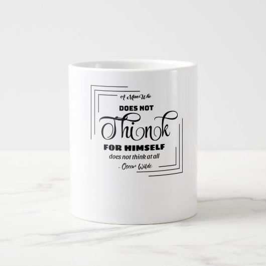 reflecterende theekop grote koffiekop (Voorkant)