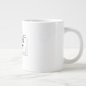reflecterende theekop grote koffiekop (Rechts)