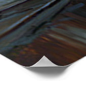 Reflecterende trein poster (Hoek)