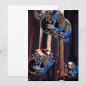 Reflecterende zilveren kerstversiering (Voorkant / Achterkant)