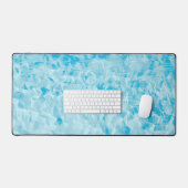 Reflecterende Zwembad Water Art Abstract Bureau Ma Bureaumat (Keyboard & Muis)