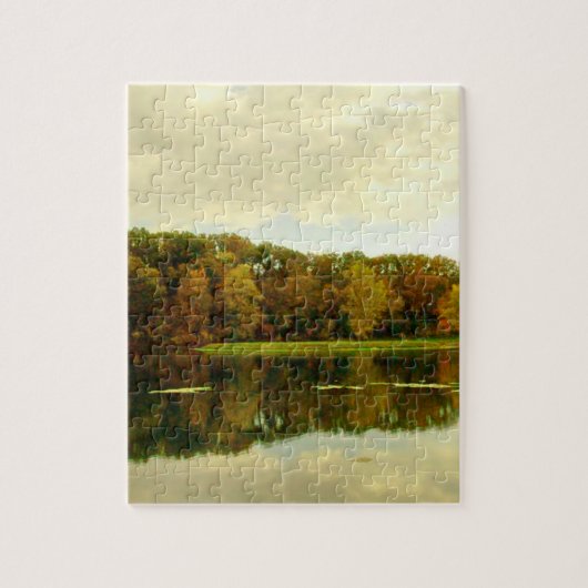Reflectie 1 Puzzle Legpuzzel (Verticaal)