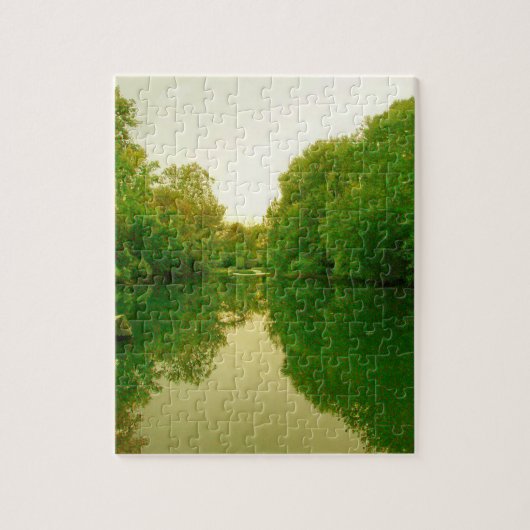 Reflectie 4 Puzzle Legpuzzel (Verticaal)