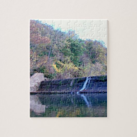 Reflectie 7 Puzzle Legpuzzel (Verticaal)