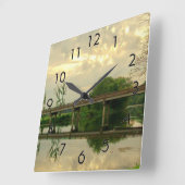 Reflectie 9 wandklok (Hoek)